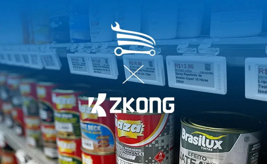 Loja do Mecânico Fortschritte bei der digitalen Evolution mit einer innovativen ESL-Lösung von Etiquetas.io und ZKONG