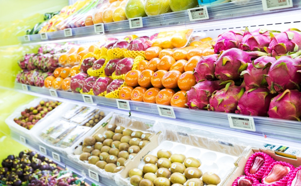 supermarket shelf labels