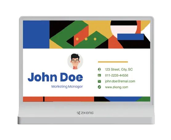 ZKC73E-D | 7.3”Dot Matrix Multi-color EPD Graphic Screen ESL