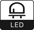 led