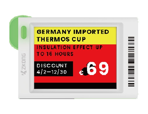 ZKC18V | 1.8'' Dot Matrix EPD Graphic Screen ESL