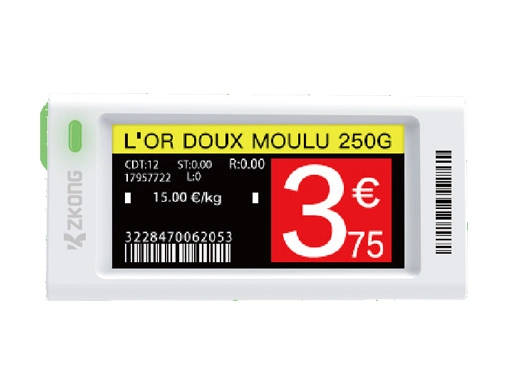 ZKC21V | 2.13'' Dot Matrix EPD Graphic Screen ESL