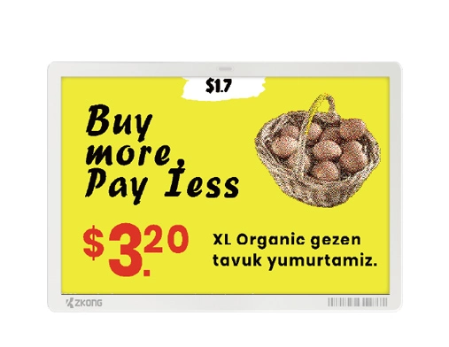 ZKC75B | 7.5'' Dot Matrix EPD Graphic Screen ESL