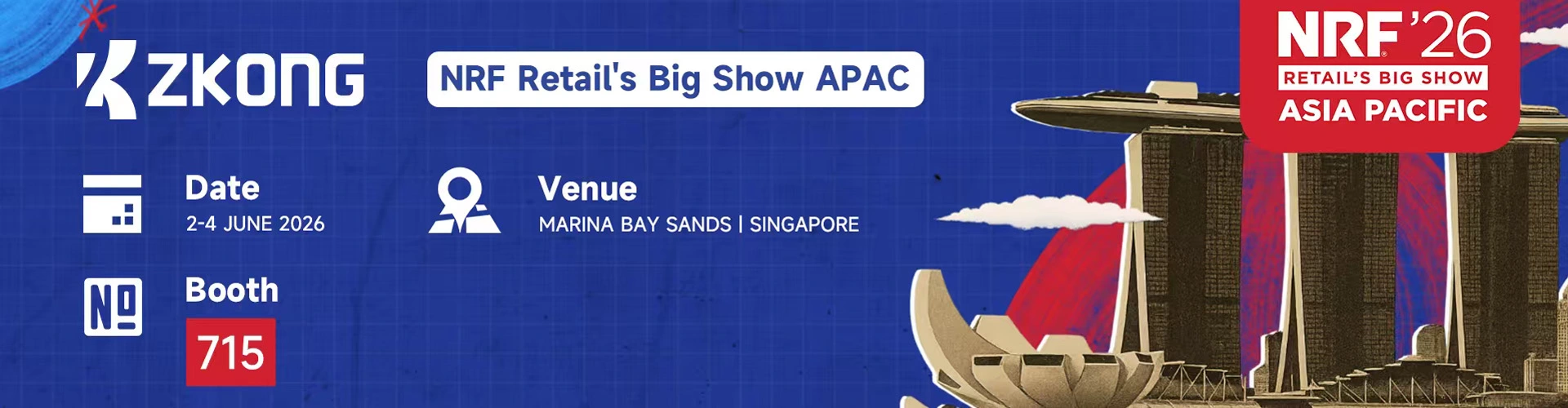 Meet ZKONG at NRF APAC 2026.