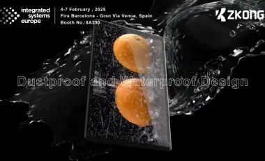 See ZKONG at ISE 2025 – Revolutionizing Smart Displays!