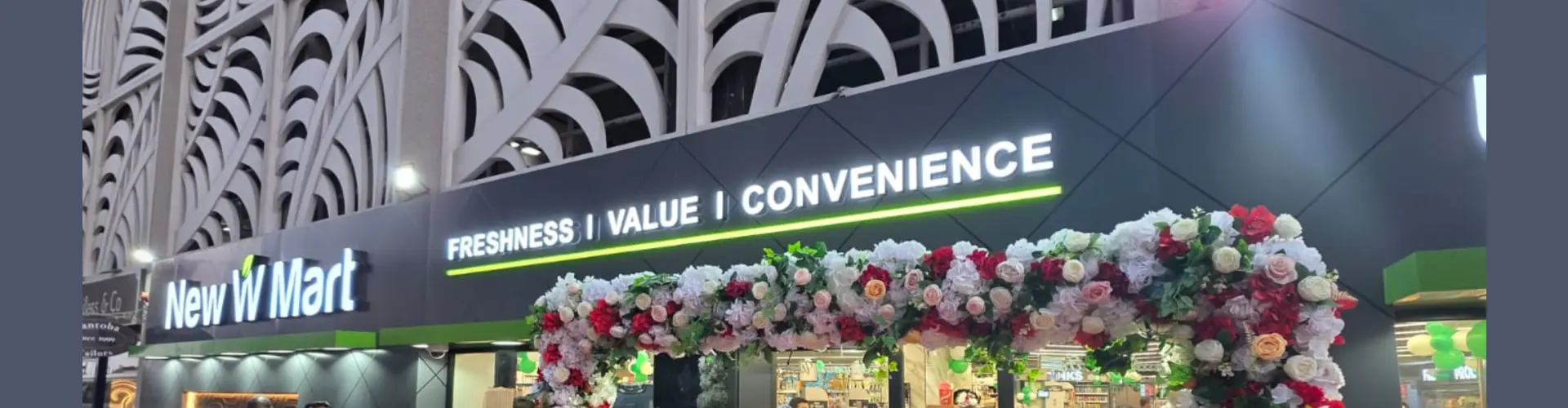New W Mart Sets a Smarter Standard for Digital Supermarket Shelves