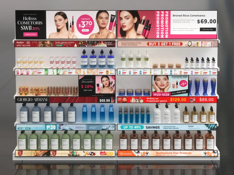 Beauty Digital Signage — Turn Store Screens into Brand Campaign Touchpoints