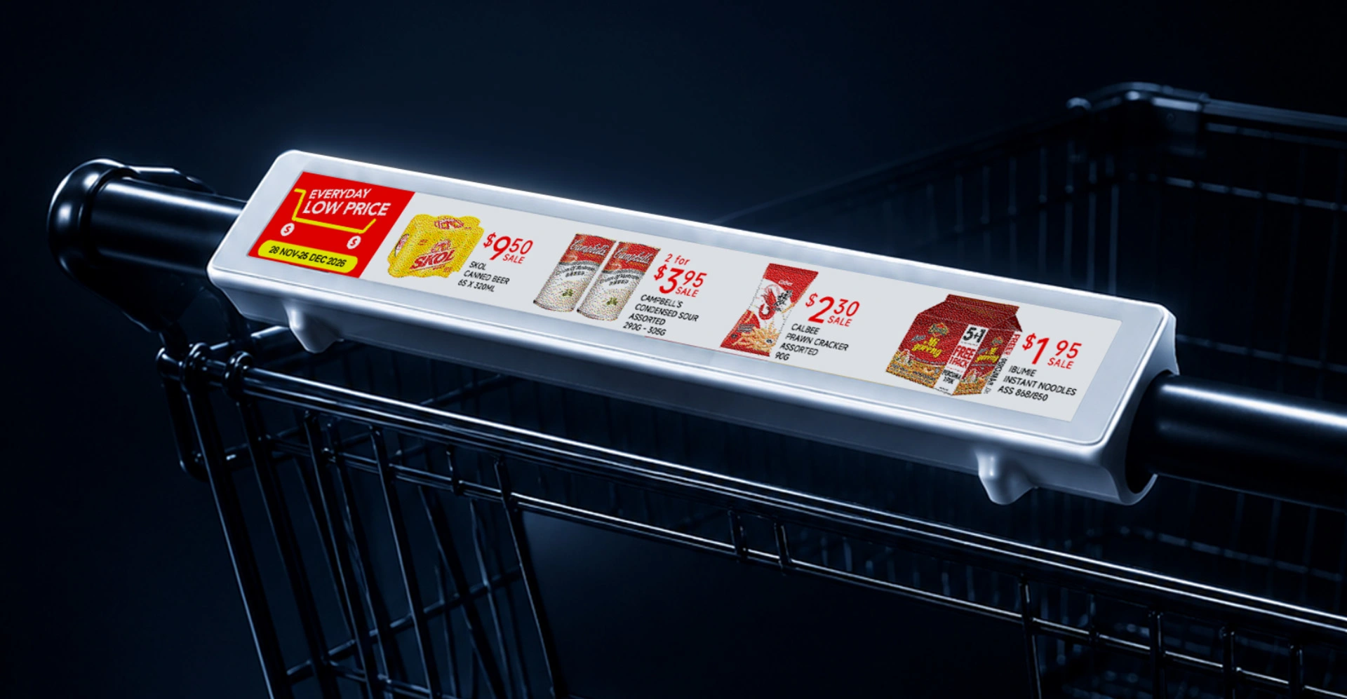 Turn Every Cart into a Digital Touchpoint.